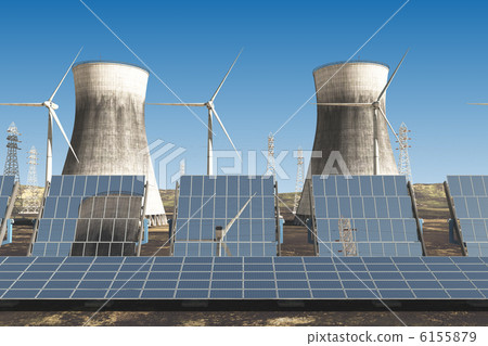 Energy Production Concept Energy Production Concept 6155879