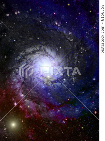 Far away spiral galaxy 6156558