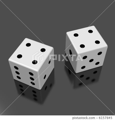 Rendering images of two dice Rendering images of two dice 6157845