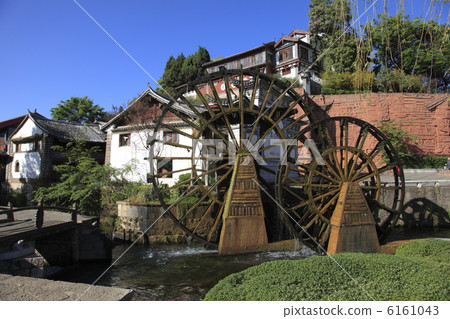Water mill in the old castle area Water mill in the old castle area 6161043