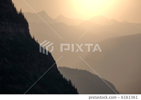 Mountain silhouette 6161361