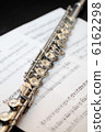 Flute and sheet music 6162298