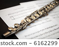 Flute and sheet music 6162299