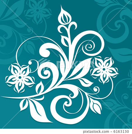 Floral ornament 6163130