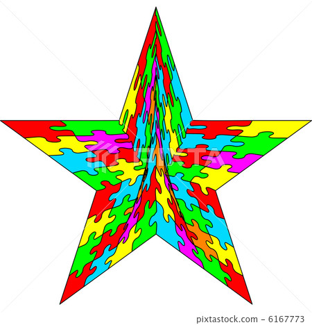 Background Vector Illustration Jigsaw Puzzle star 6167773