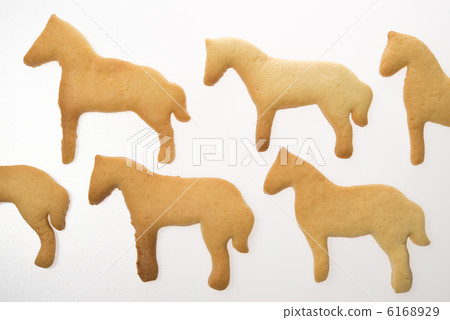 Horse shaped cookie 6168929