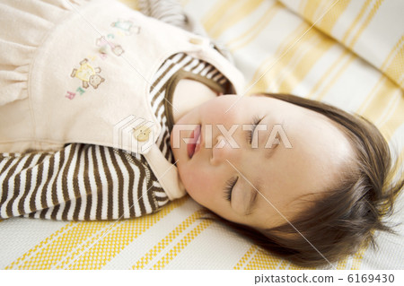 Baby who is taking a nap Baby who is taking a nap 6169430