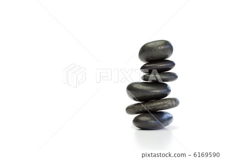 Piled up pebbles 6169590