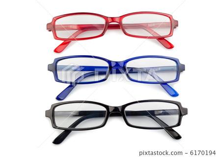 Black red and blue glasses Black red and blue glasses 6170194