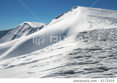 Snowy mountain 6172034