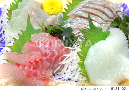 什錦美味的生魚片 什錦美味的生魚片 6181402