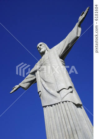 基督雕象Corcovado小山的 基督雕象Corcovado小山的 6181684