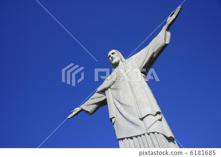 Statue of Christ on the hill of Corcovado Statue of Christ on the hill of Corcovado 6181685