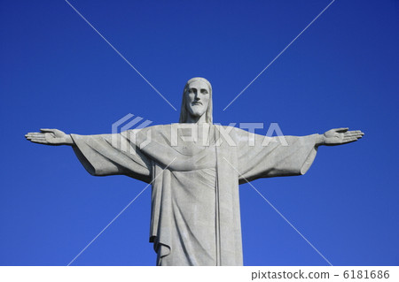 基督雕象Corcovado小山的 基督雕象Corcovado小山的 6181686