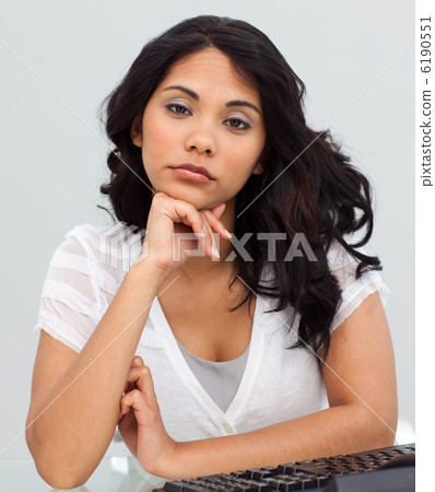 Young businesswoman getting tired Young businesswoman getting tired 6190551