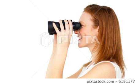 Charismatic businesswoman predicting future success 6191177