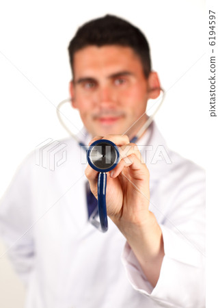 Close-up of a stethoscope 6194597