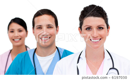 Close-up of medicam team Close-up of medicam team 6197030