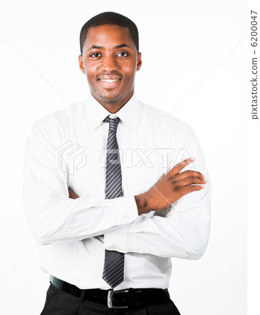 Handsome businessman with folded arms Handsome businessman with folded arms 6200047
