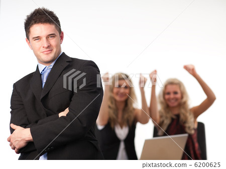 Businessman Arms Folded Team Businessman Arms Folded Team 6200625