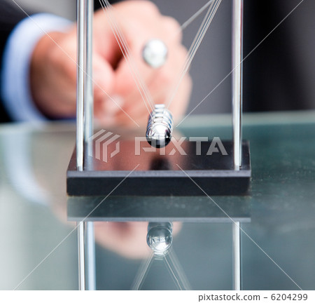 Close-up of a kinetic ball 6204299