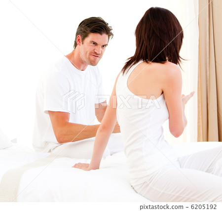 Frustrated couple having an argument Frustrated couple having an argument 6205192