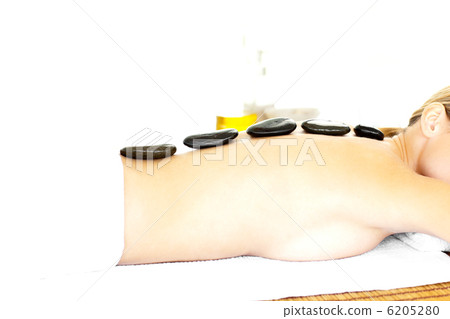 Young woman having a massage 6205280