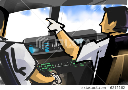 Pilot airliner 6212162