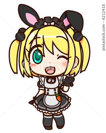 Usamimi Maid Black Ver 6212418