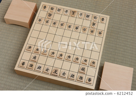 Shogi board and piece 6212452