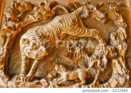 Geum Town Temple（喬治敦·檳城/馬來西亞）的“老虎雕塑” 6212460