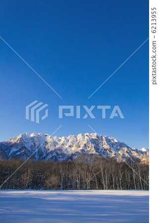 Shinshu Togakushi Kogen的冬天場面 Shinshu Togakushi Kogen的冬天場面 6213955