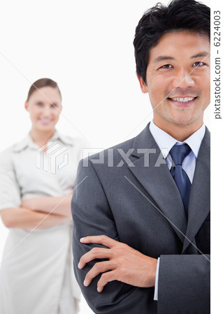 Portrait of business people posing 6224003