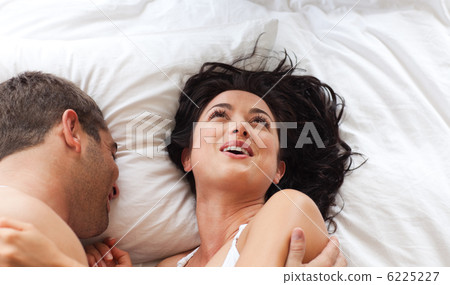 Smiling attractive woman having fun with a man Smiling attractive woman having fun with a man 6225227