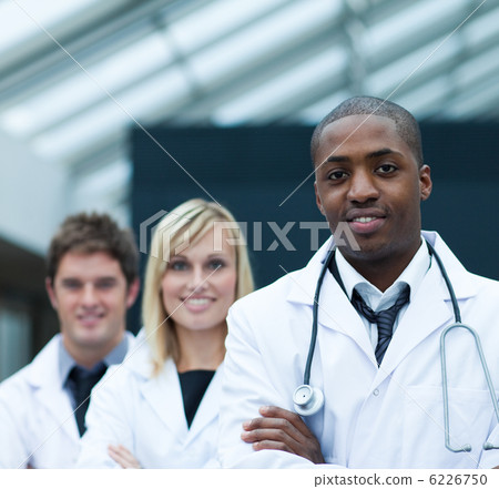 Portrait of a confident ethnic doctor Portrait of a confident ethnic doctor 6226750