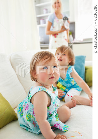 Radiant family playing together Radiant family playing together 6230280