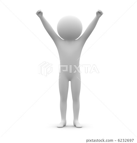 hooray, all right, computer graphic - Stock Illustration [6232697] - PIXTA