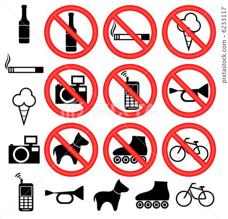 "Prohibition sign." 6233117