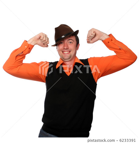 powerful man  6233391