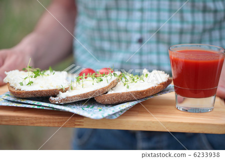 Sandwiches with cheese 6233938