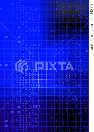 Blue high-tech image - Stock Illustration [6234270] - PIXTA