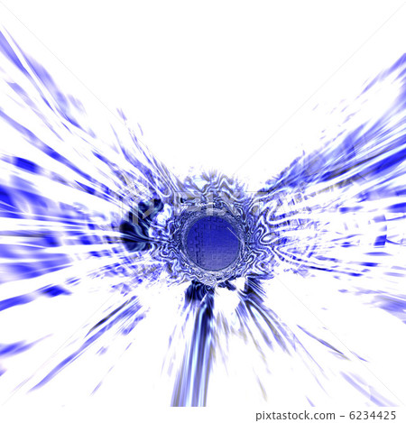 Image of blue radiation 6234425