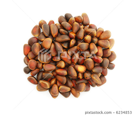 Pine nuts isolated on white background 6234853