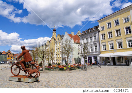 德國Burkhausen老鎮 6234871