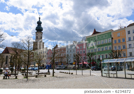 德國Burkhausen老鎮 6234872