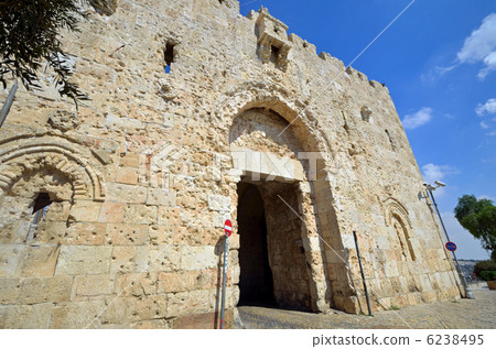 Zion gate in Jerusalem 6238495