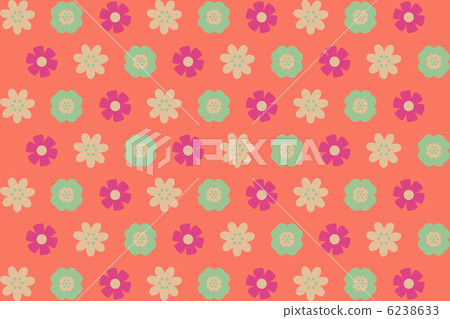 流行花卉背景 6238633