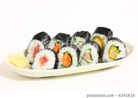 Hand rolled sushi 6241618