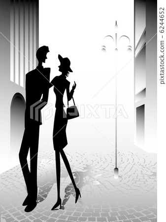夫婦街頭剪影 6244652