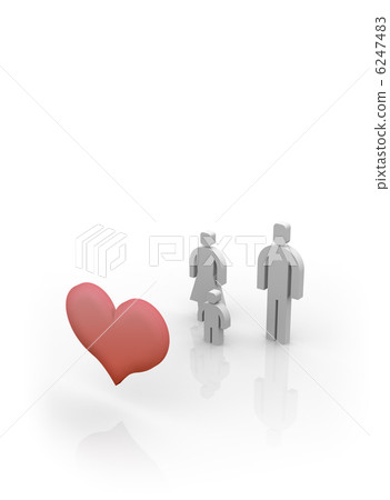 Heart and family 6247483